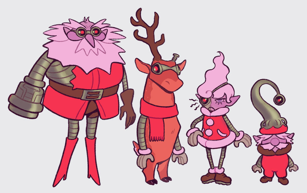 Santa and the Kringlings