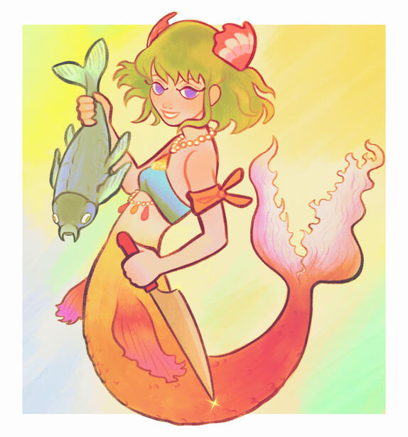 Leia the Mermaid