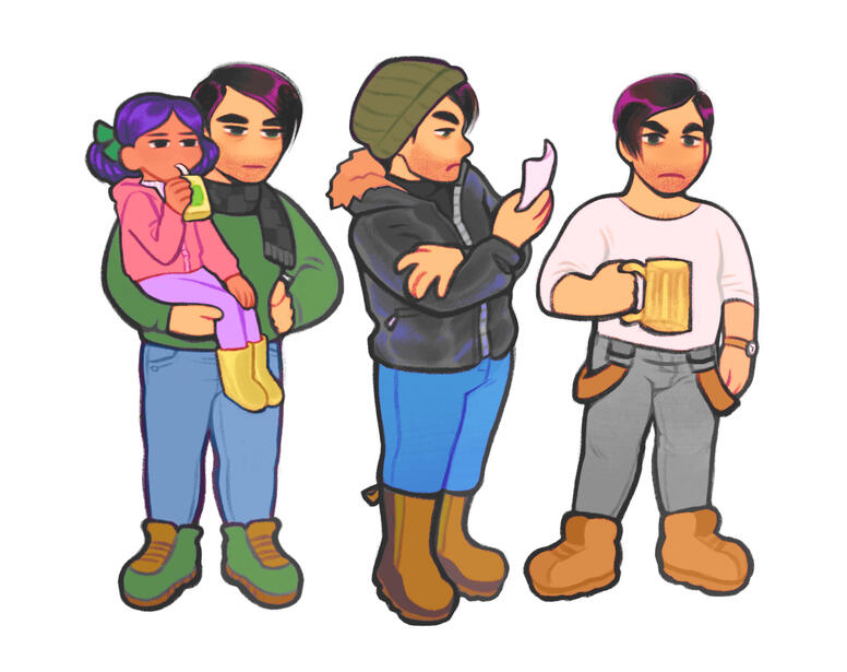 Shane’s (and Jas’) Outfits